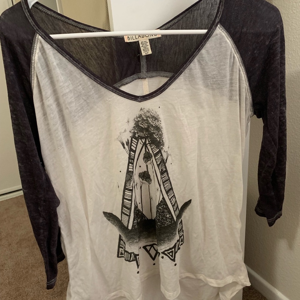 Women’s Billabong 3/4 Length Tee